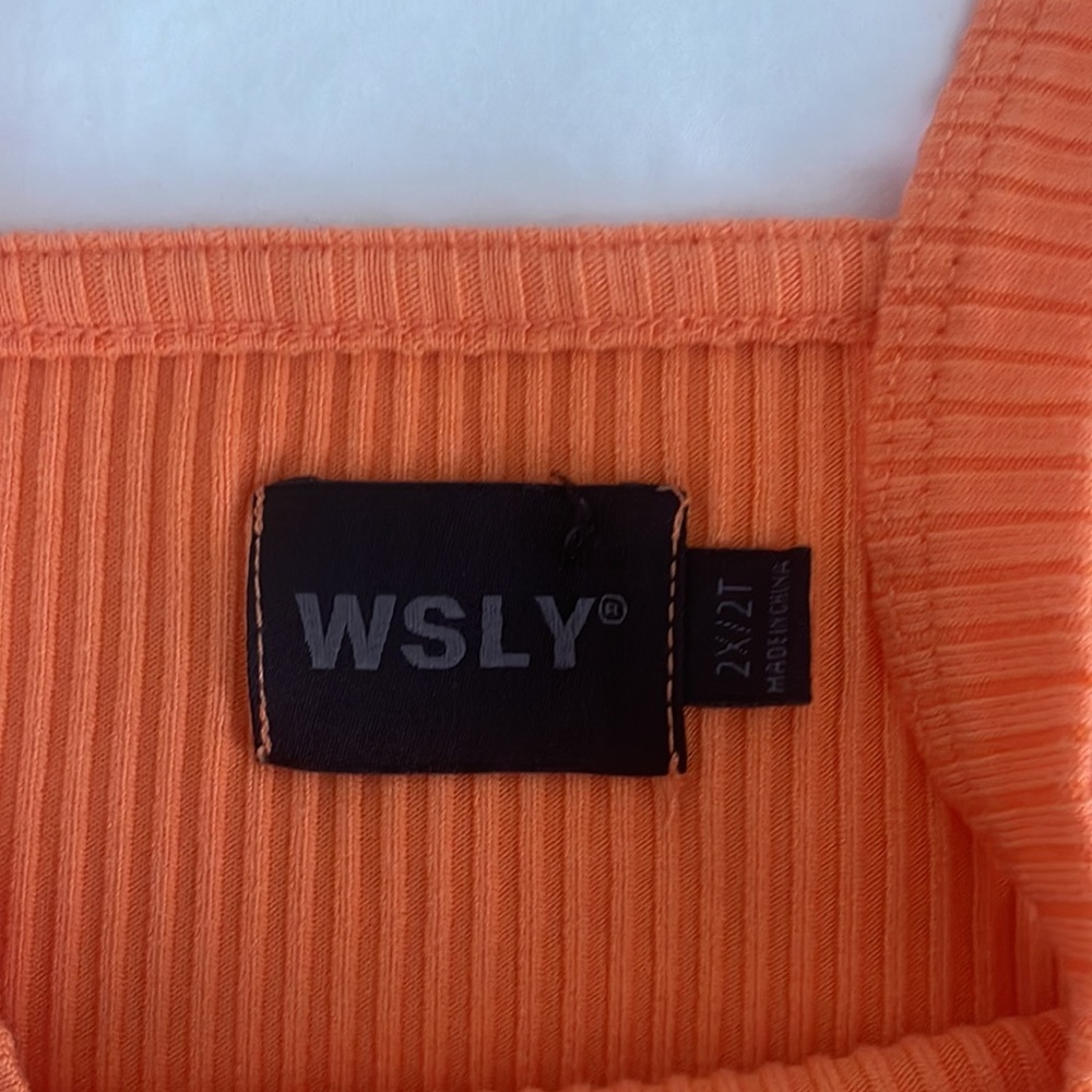 WSLY | Ribbed Tank - Picture 2 of 2
